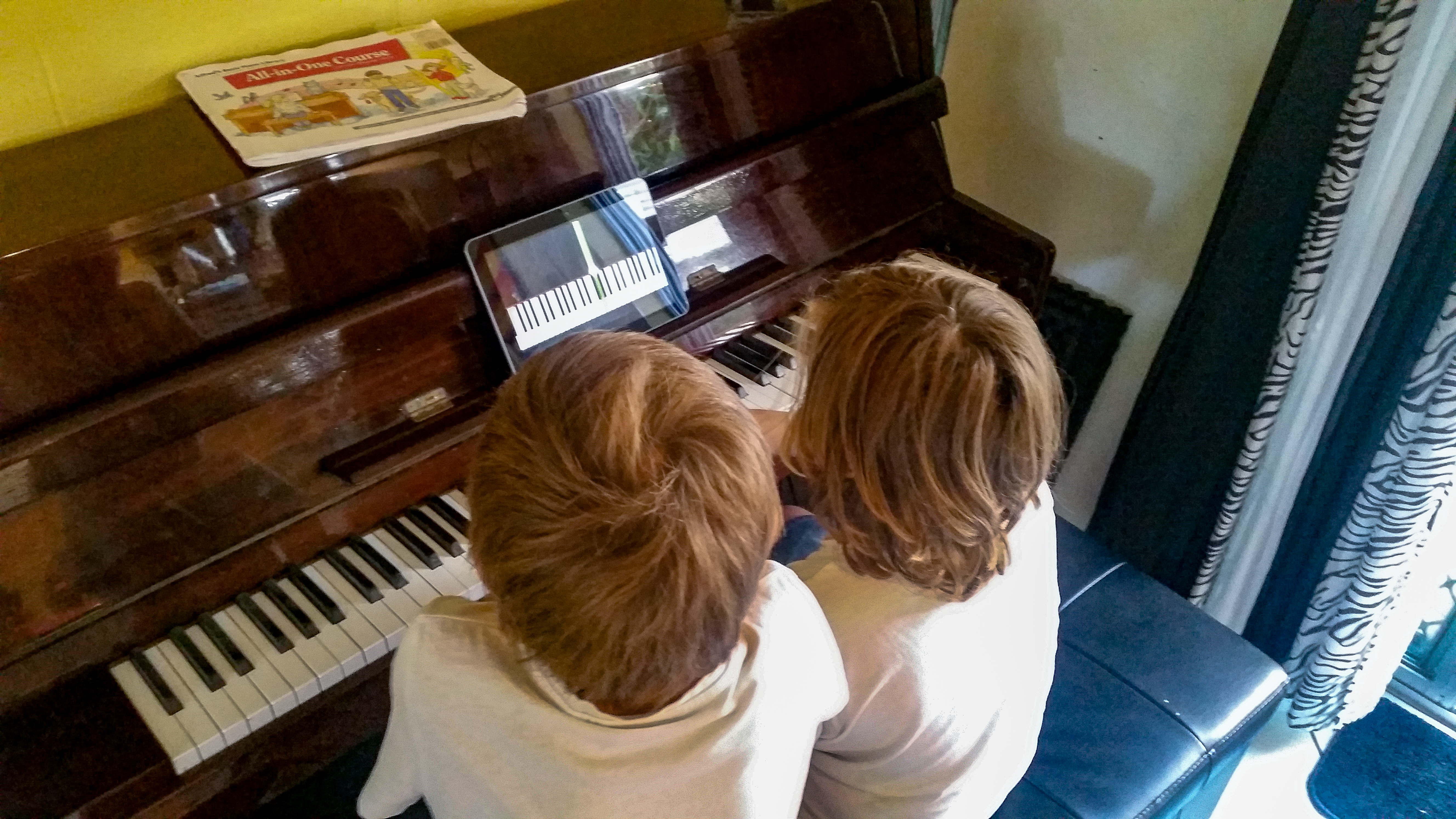 Spontanes Liederüben am Klavier