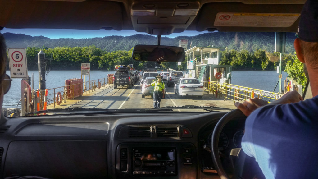 Fähre über den Daintree River